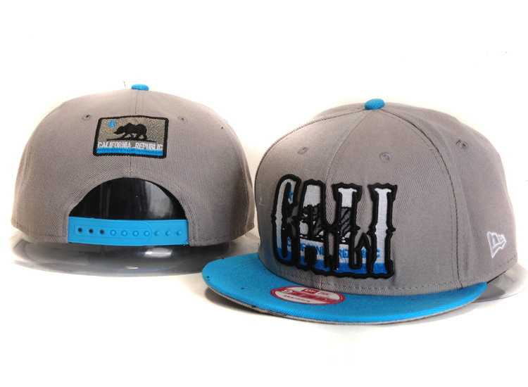 Califomia Republic Collection Grey Snapback Hat YS
